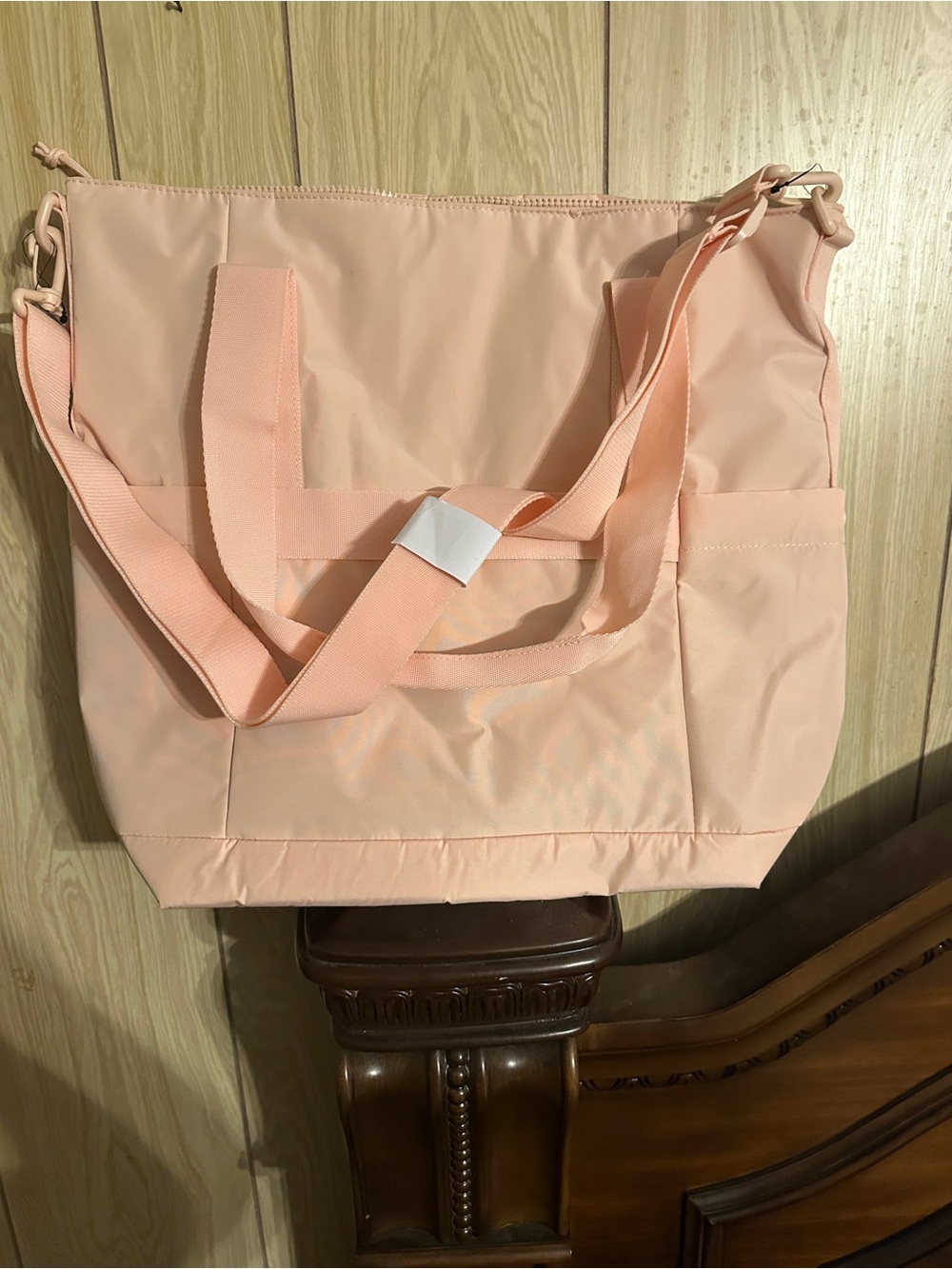 adidas Soft Peach Pink Tote Bag